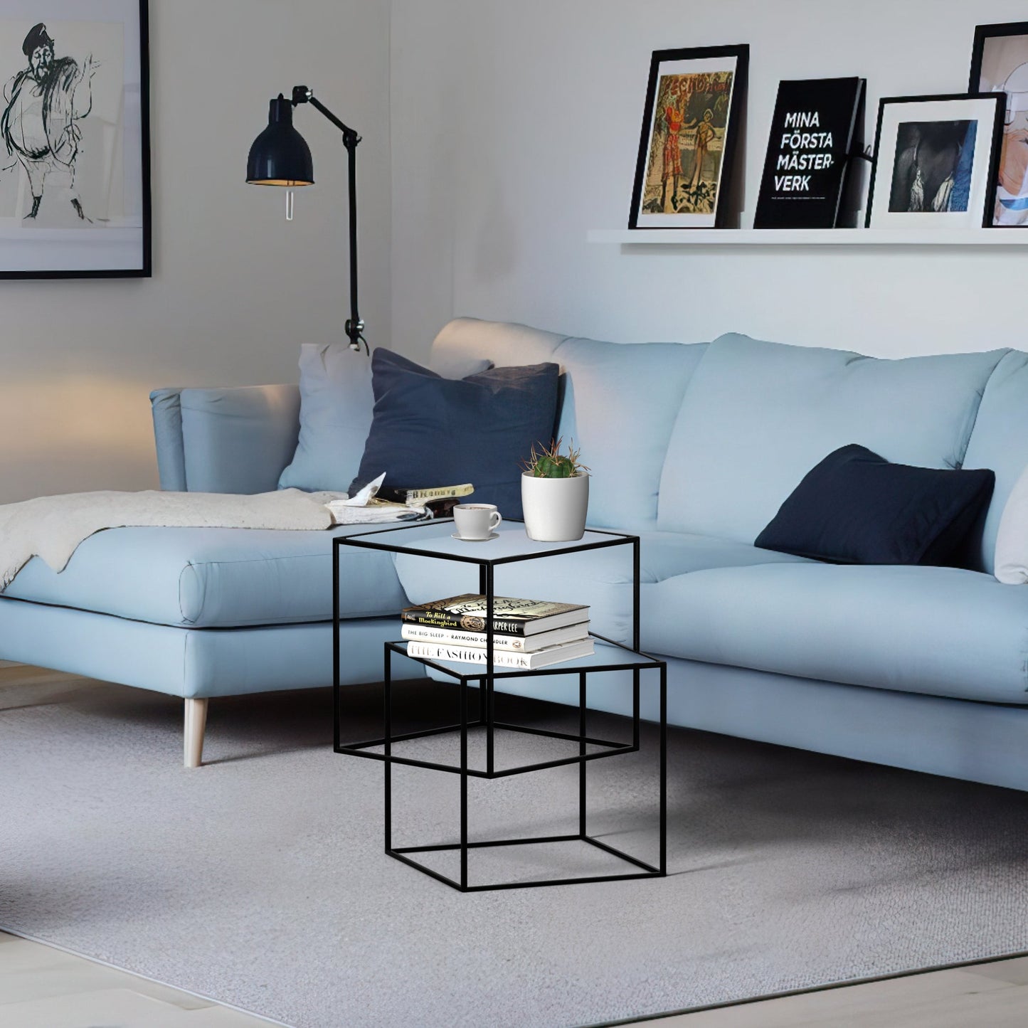 Slim Square plate Coffee Table