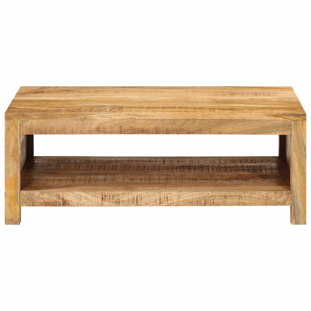 vidaXL Coffee Table 31.5"x21.7"x11.8" Solid Wood Mango