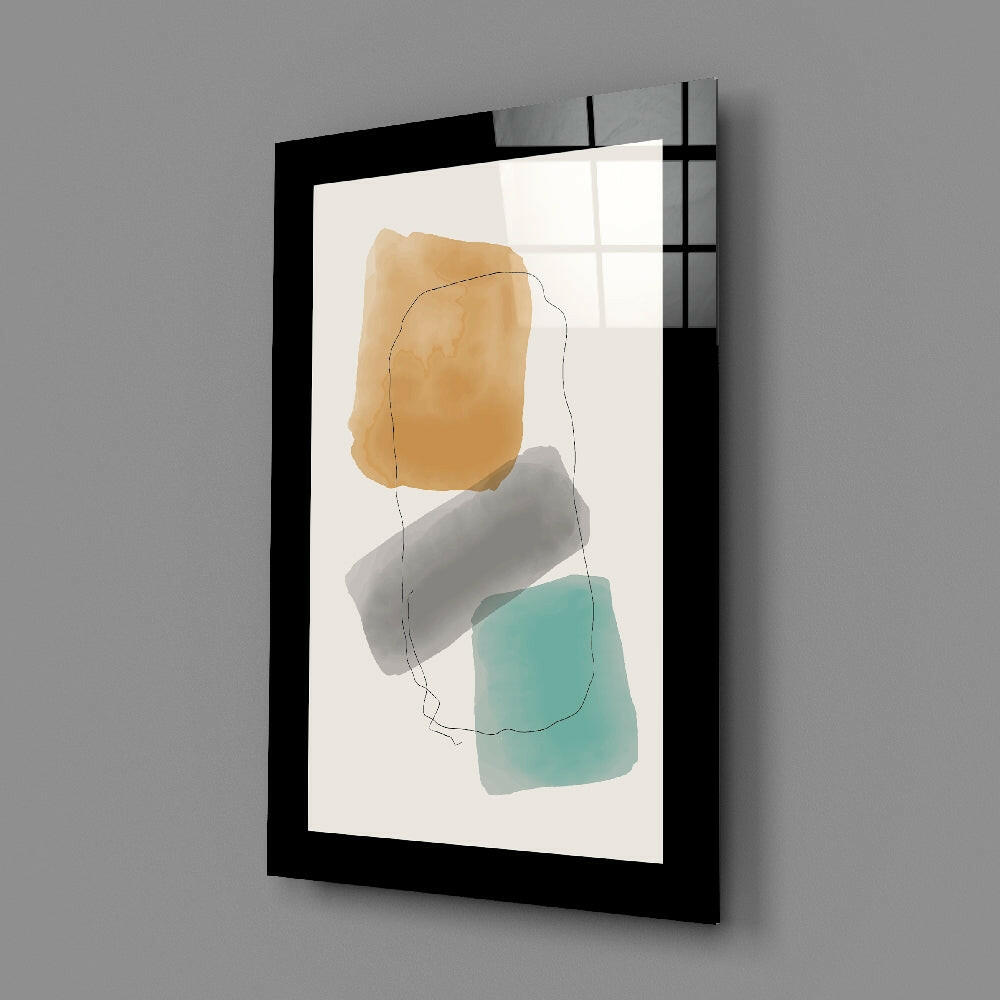 Cubic Art Glass Wall Art
