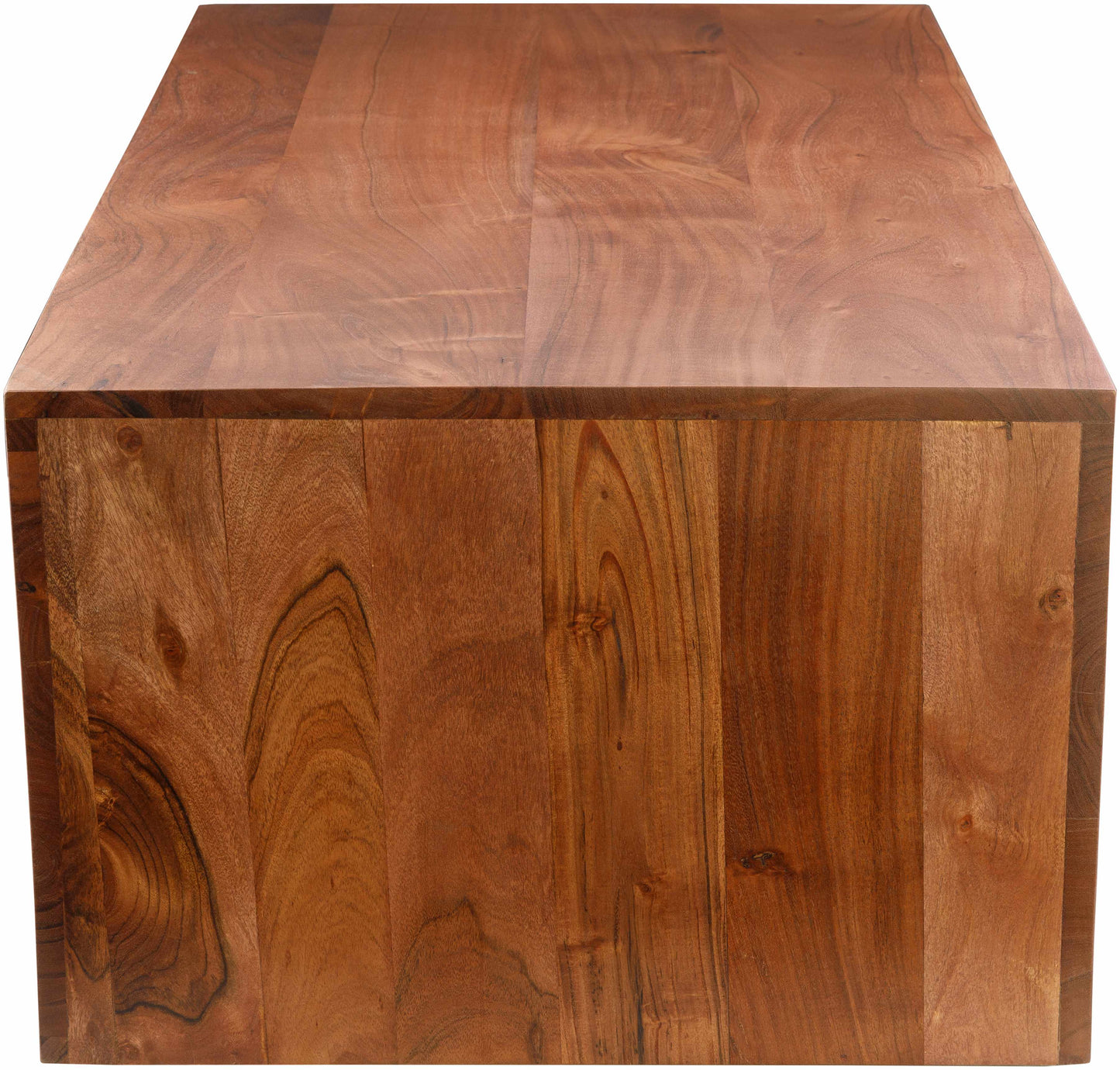 Aumbay Walnut Wooden Coffee Table