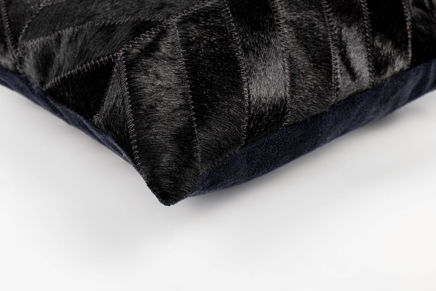 Canvello Genuine Cowhide Leather Decorative Throw Pillows - Handmade Patchwork Boho Accent Pillows For Sofa, Couch, Bed, Chair - Western Southwestern Farmhouse Pillow Covers With Feather Down Insert Included