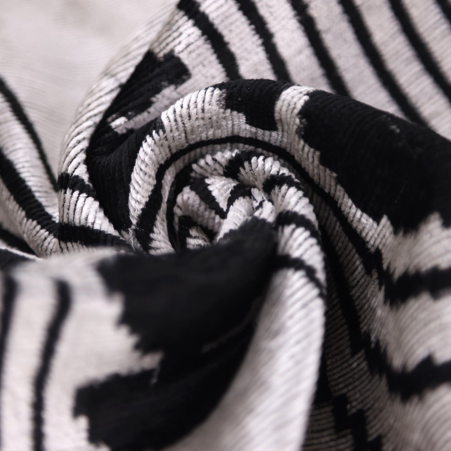 Handmade Silver Black Velvet Lumbar Pillow 16x24 – Modern Geometric Designer Cushion