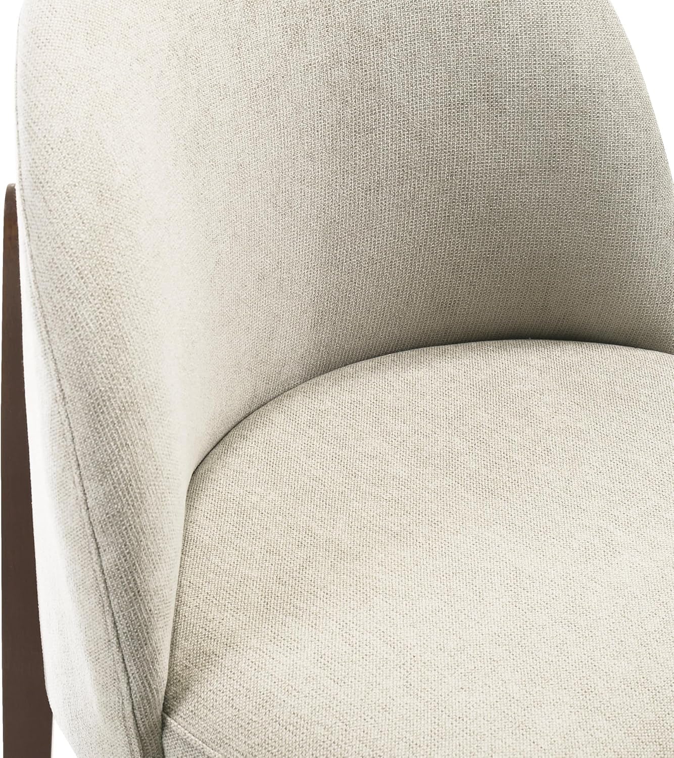 Pietta Dining Chair Luna Grey Luxurious Upholstery