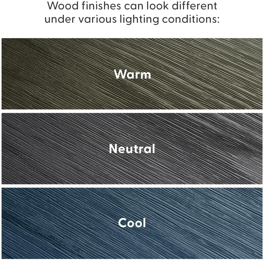 72 Inch Farmhouse Dining Table Solid Wood Black Wirebrush