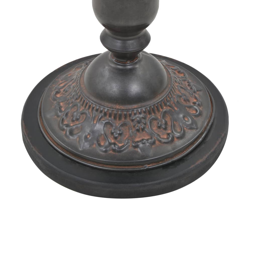 vidaXL End Table Solid Wood Fir 15.7"x25.2" Brown