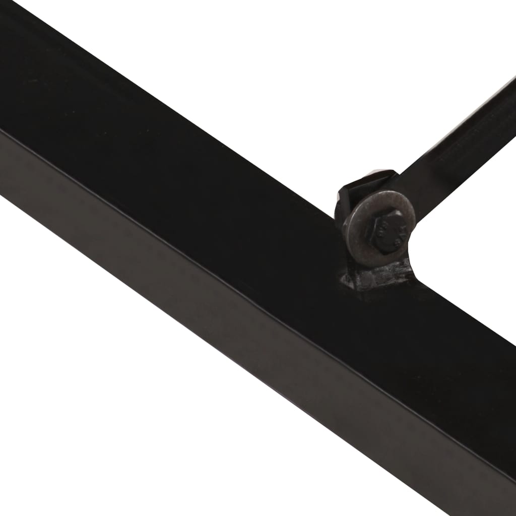 vidaXL Coffee Table 70.9"x35.4"x15.7" Solid Wood with Sheesham Finish