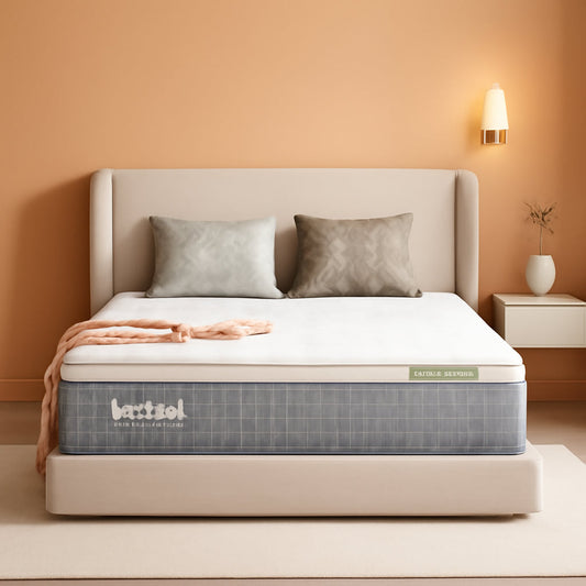 Queen Size Hybrid Mattress Gel Memory Foam Certipur US Certified