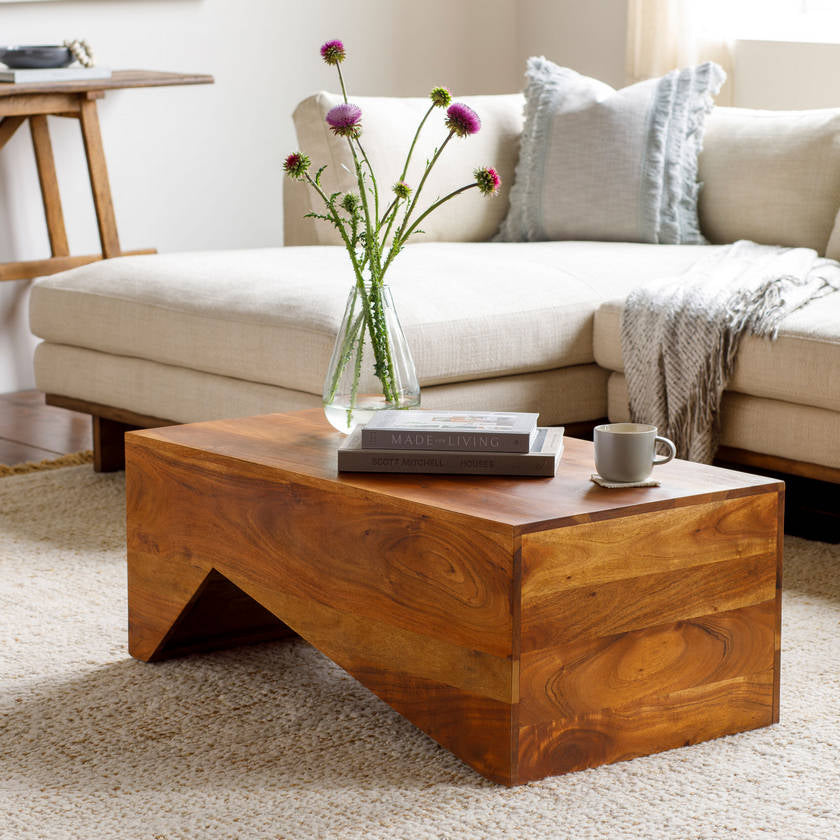 Raggal Brown Coffee Table