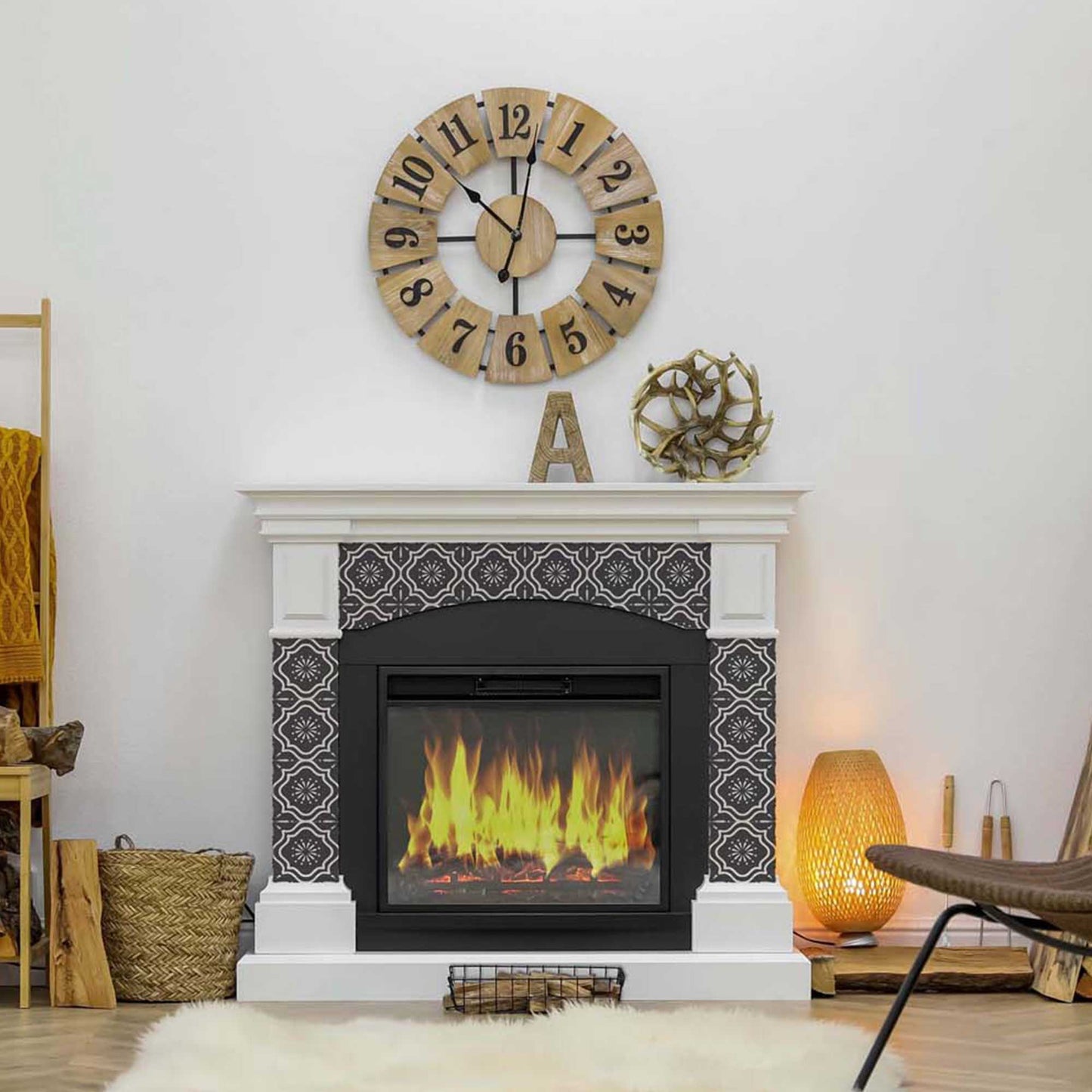 Special Deal on 6x6-inch / 15X15-cm Dark Gray Kitchen Backsplash Tiles Model B22