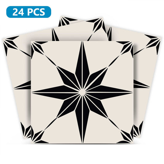 Star shape tile stickers for home design pattern backsplash Model - B57