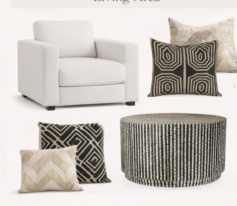 39 Inch Oversized Chenille Upholstered Accent Chair