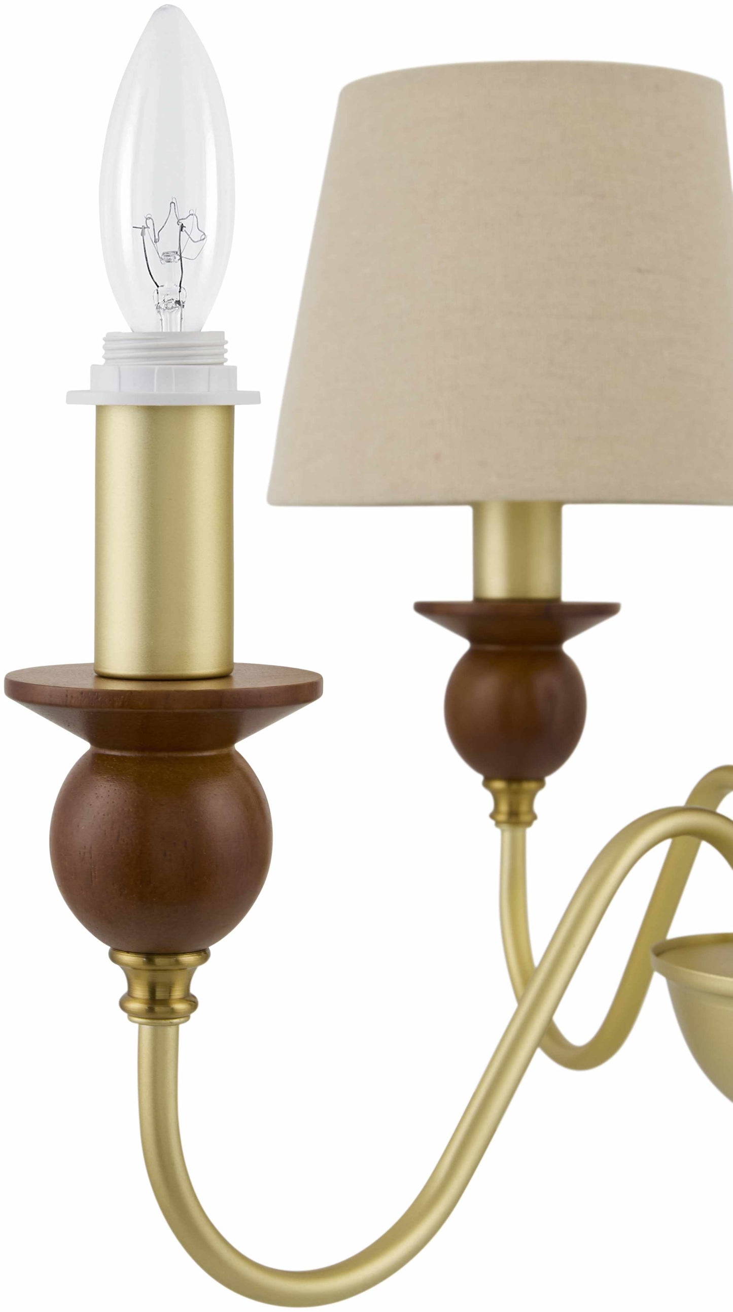 Hengstdal Dark Brown Chandelier