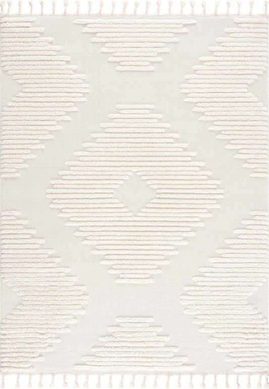 Palimbang Cream 3D Rug