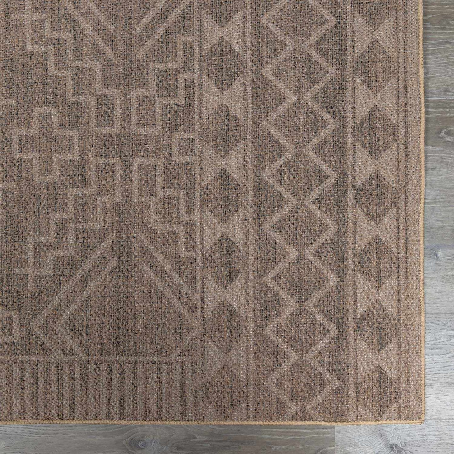 Halle Beige Washable Area Rug - Clearance