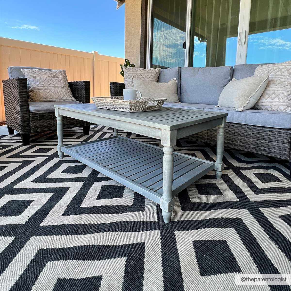 Spilsby Geometric Outdoor Rug - Clearance