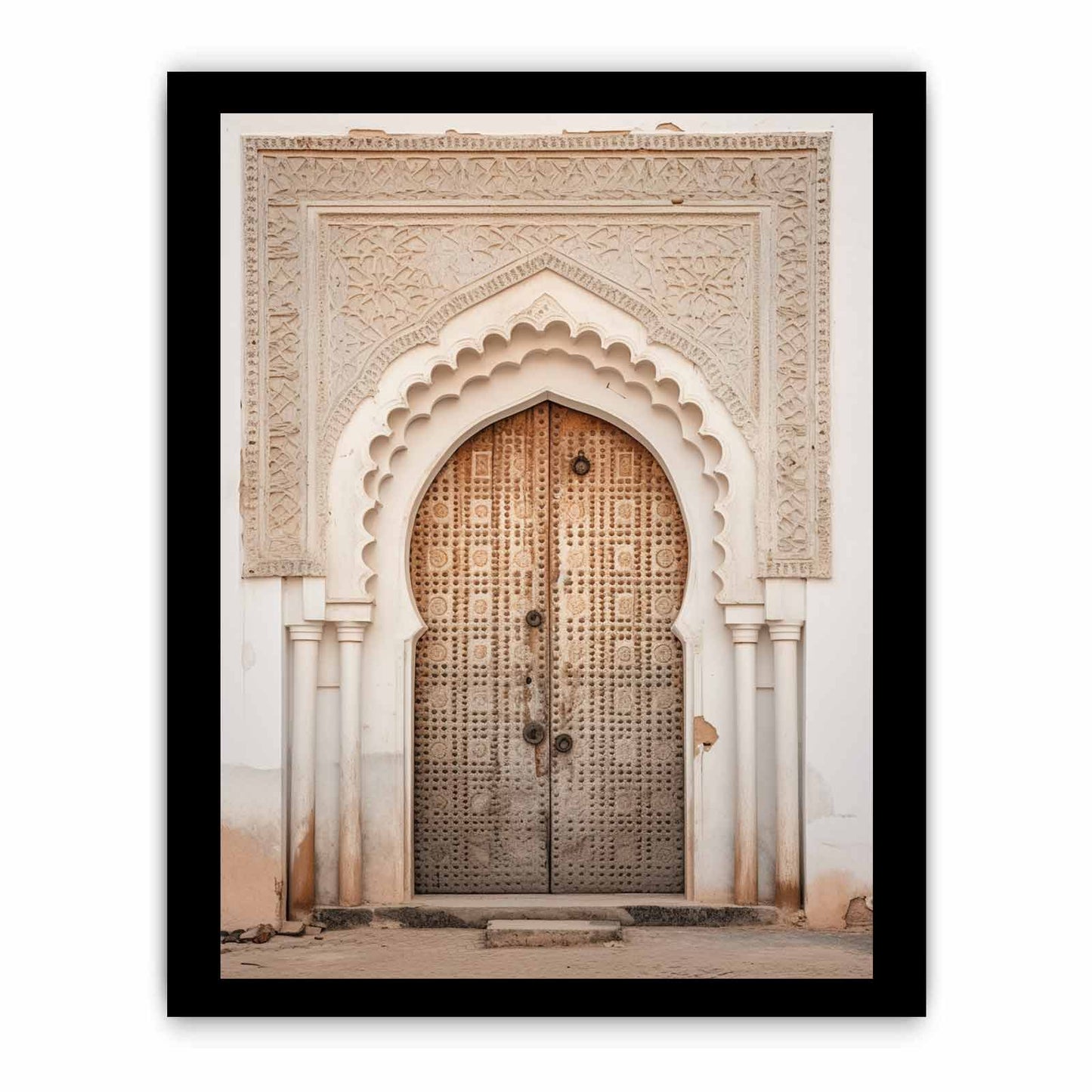 Vintage Door Canvas Art Print