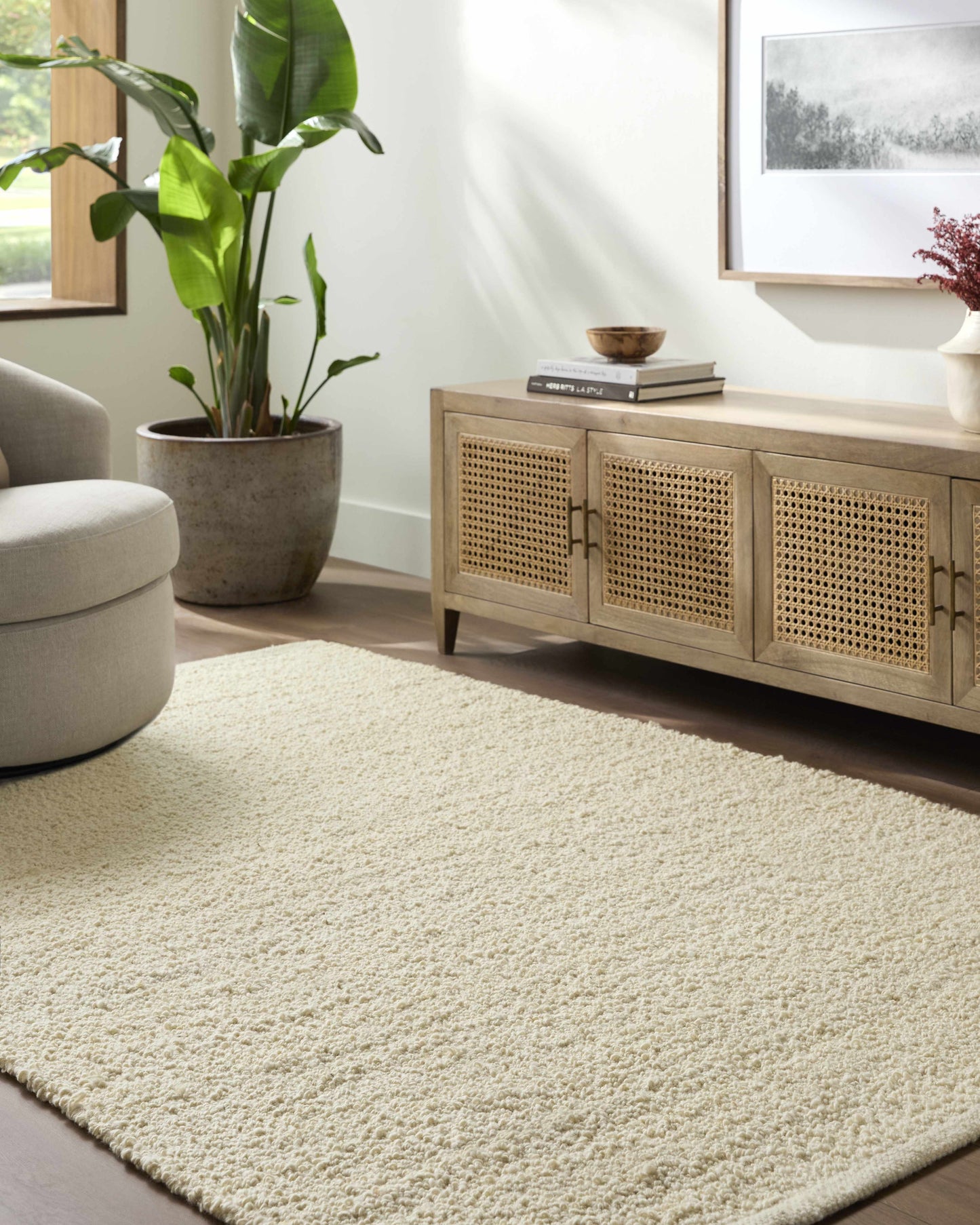 Teela Cream Area Rug