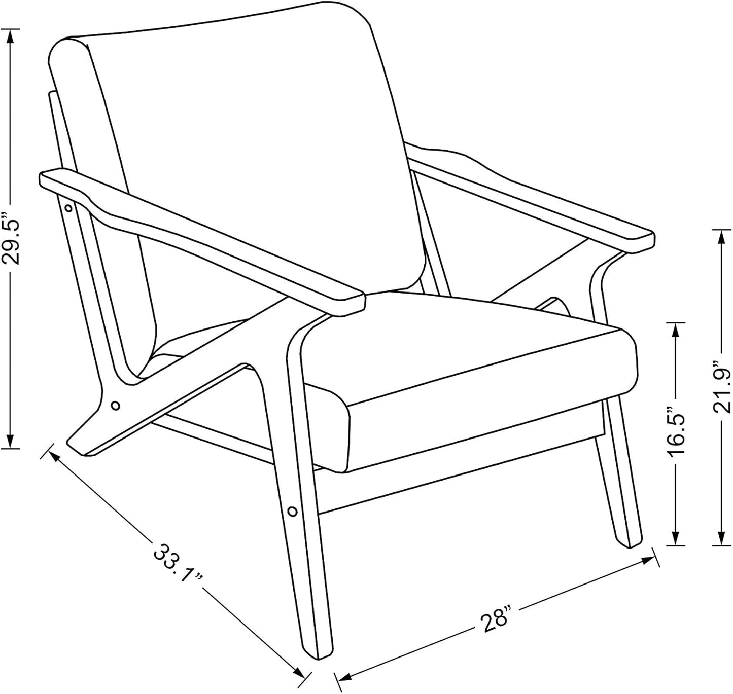 Zola Velvet Gold Upholstered Modern Accent Armchair