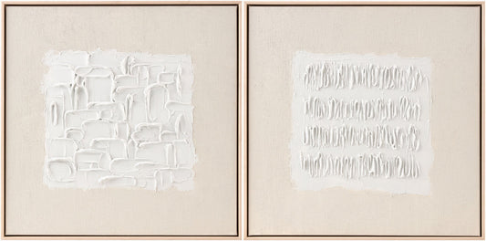 Warm Light Gray Modern Framed Wall Art for modern gallery walls