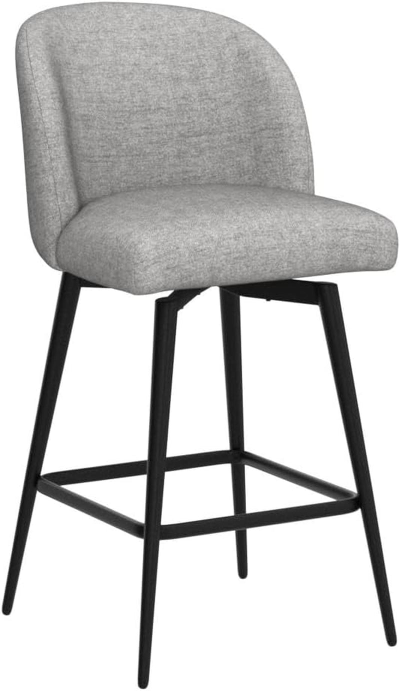 Counter Height Bar Stools Set of 3 26 Inch Seats 360 Swivel