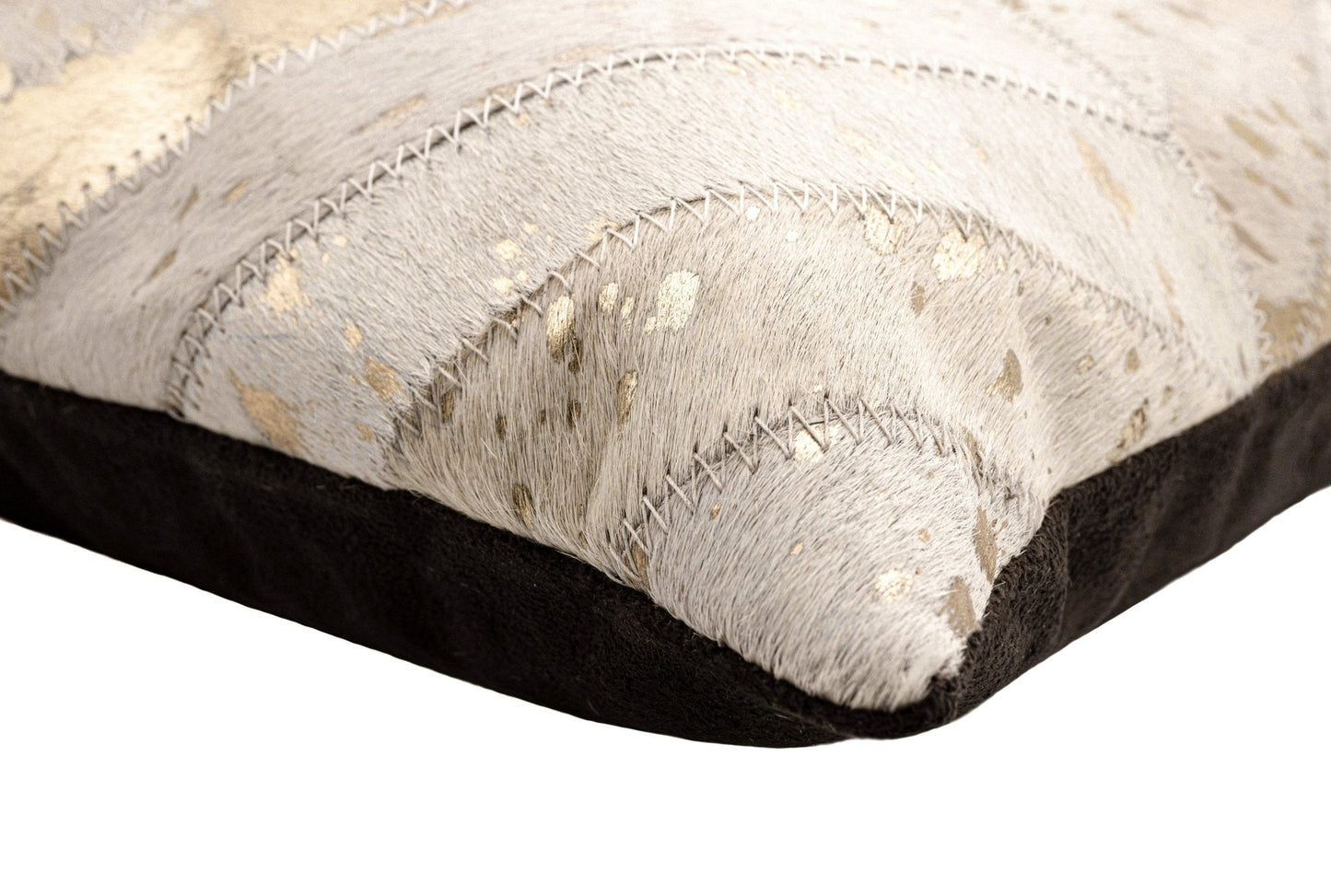 Canvello Genuine Cowhide Leather Decorative Throw Pillows - Handmade Patchwork Boho Accent Pillows For Sofa, Couch, Bed, Chair - Western Southwestern Farmhouse Pillow Covers With Feather Down Insert Included