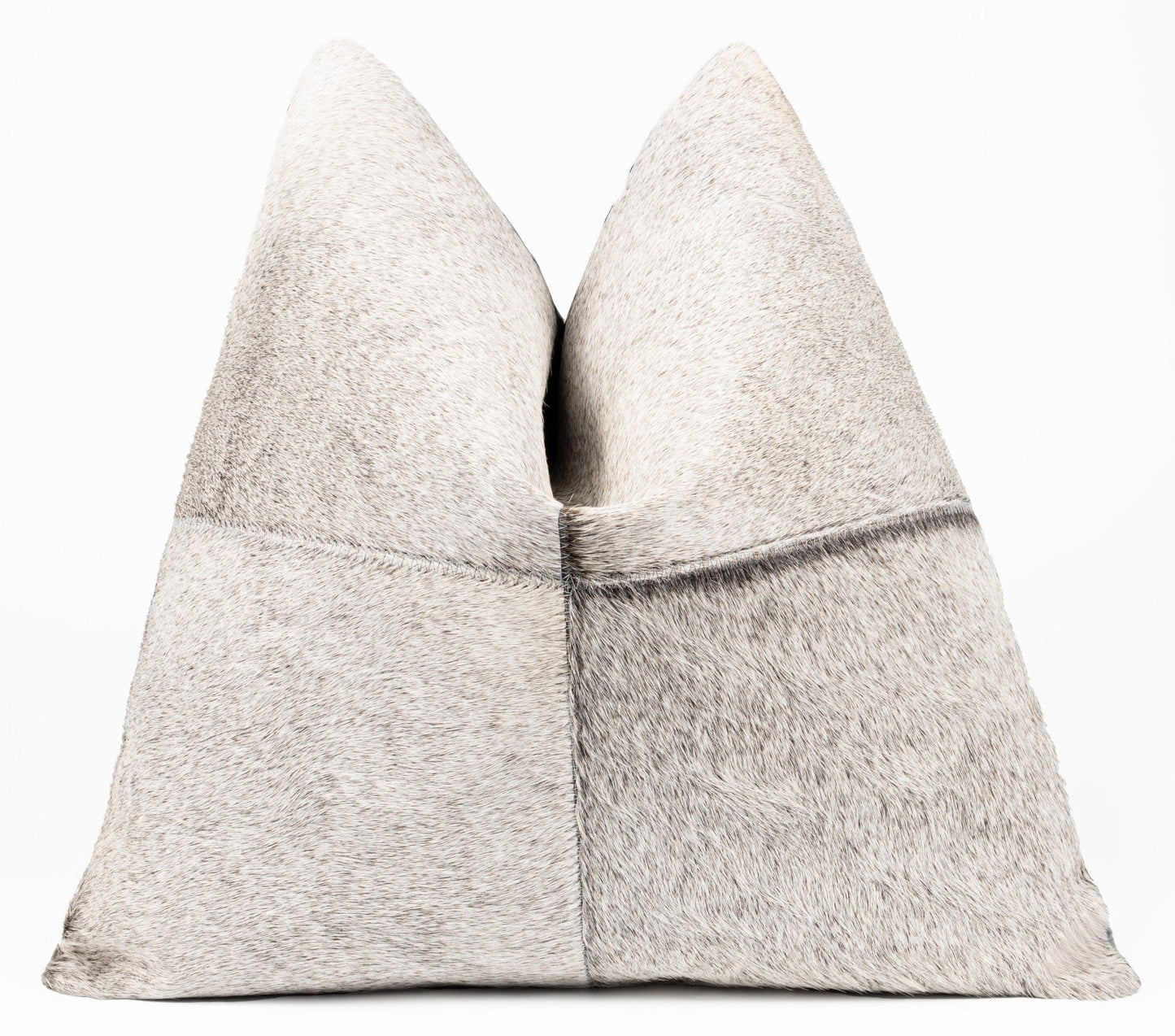 Canvello Genuine Cowhide Leather Decorative Throw Pillows - Handmade Patchwork Boho Accent Pillows For Sofa, Couch, Bed, Chair - Western Southwestern Farmhouse Pillow Covers With Feather Down Insert Included