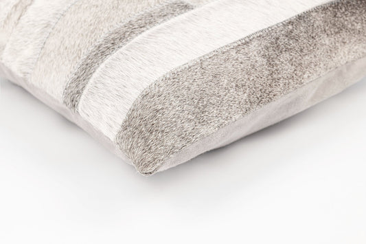 Canvello Genuine Cowhide Leather Decorative Throw Pillows - Handmade Patchwork Boho Accent Pillows For Sofa, Couch, Bed, Chair - Western Southwestern Farmhouse Pillow Covers With Feather Down Insert Included