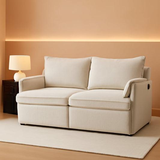 Convertible King Sofa Bed with USB Charging and Pockets