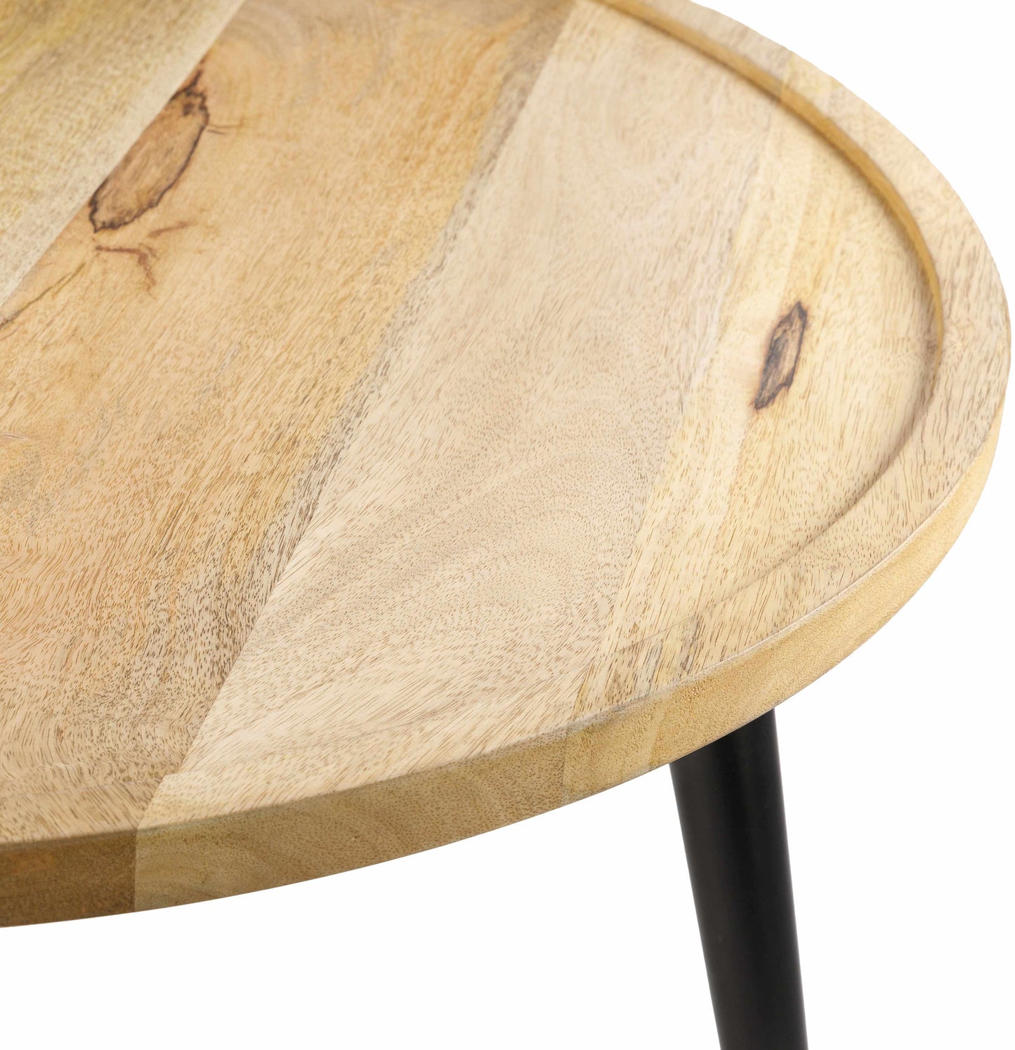 Casselman Wood Round Coffee Table