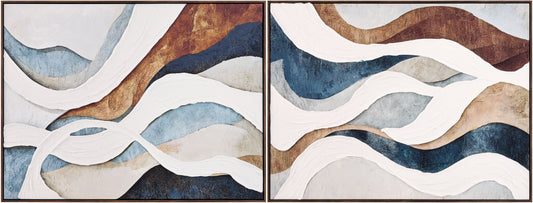 Deep Dark Gray Modern Framed Wall Art for modern gallery walls