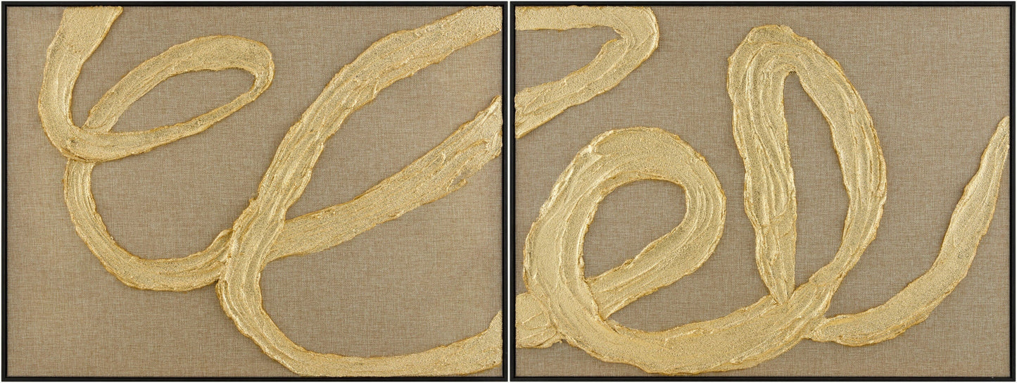 Tan Modern Framed Wall Art for modern gallery walls