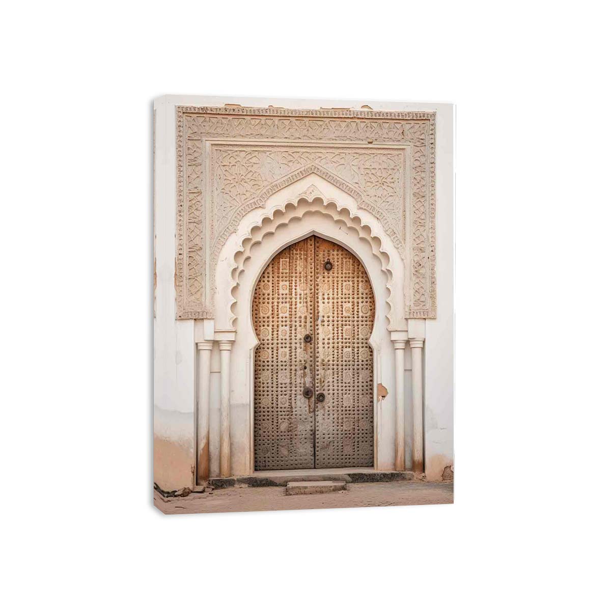 Vintage Door Canvas Art Print