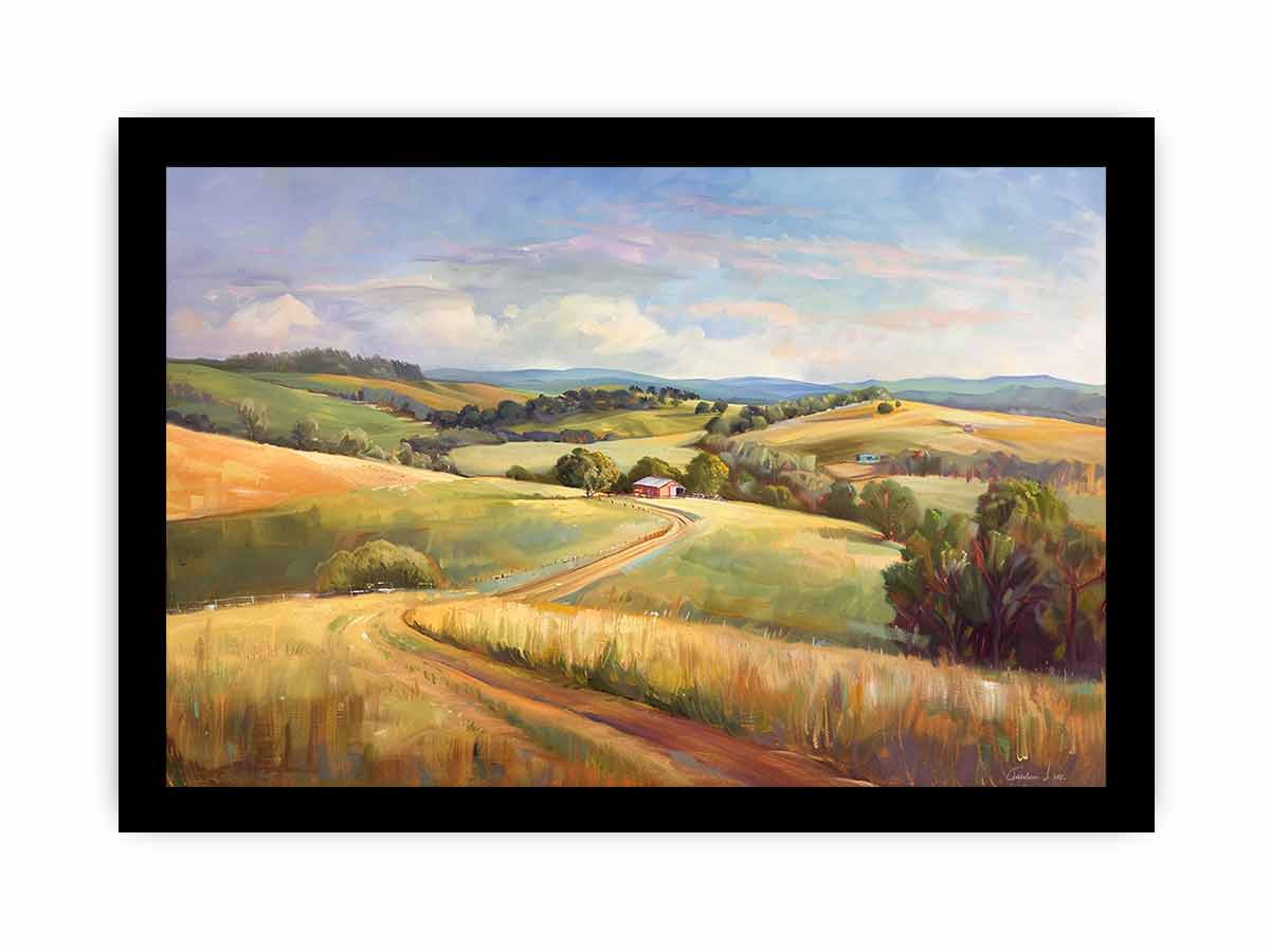 Australia  Landscape  Canvas Art Print