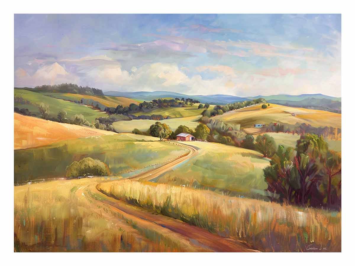 Australia  Landscape  Canvas Art Print