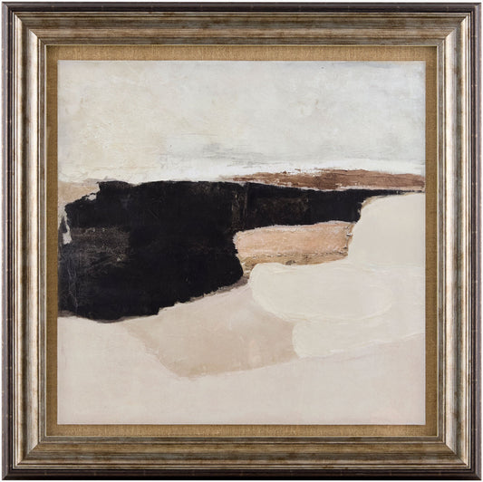 Deep Charcoal Modern Framed Wall Art for modern gallery walls