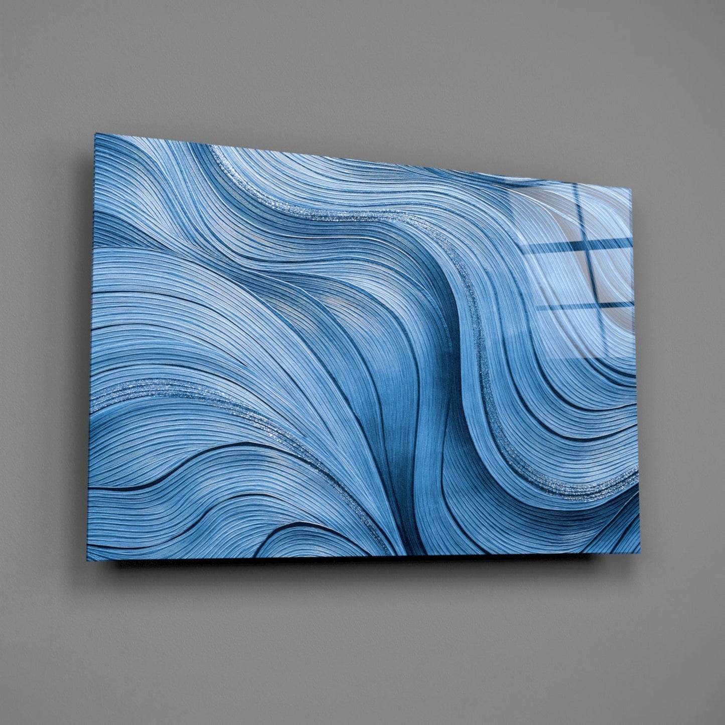Abstract Art Glass Wall Art