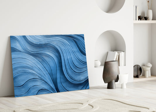 Abstract Art Glass Wall Art